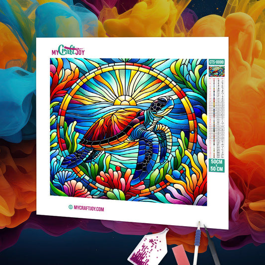 Stained Glass - DIY Diamond Painting Kit