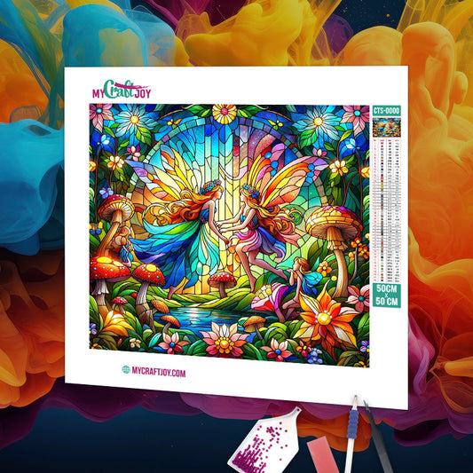 Stained Glass - DIY Diamond Painting Kit