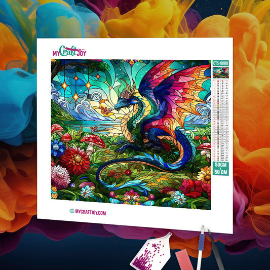 Stained Glass - DIY Diamond Painting Kit