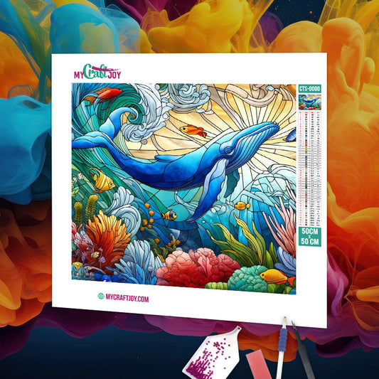 Stained Glass - DIY Diamond Painting Kit