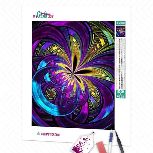 Abstract - DIY Diamond Painting Kit
