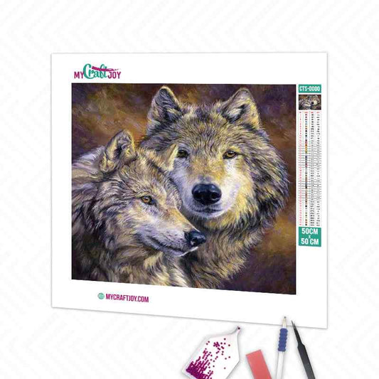 Wolves - DIY Diamond Painting Kit