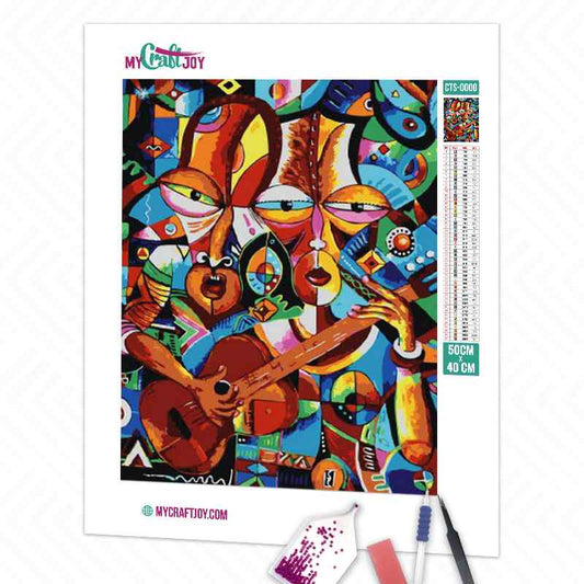 Abstract - DIY Diamond Painting Kit