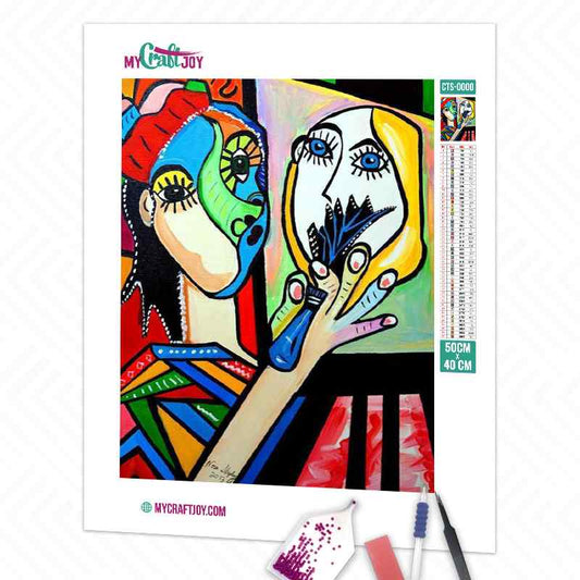 Abstract - DIY Diamond Painting Kit