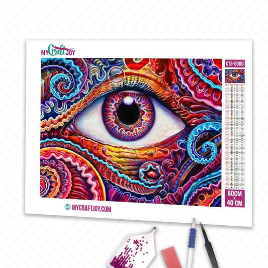 Abstract - DIY Diamond Painting Kit