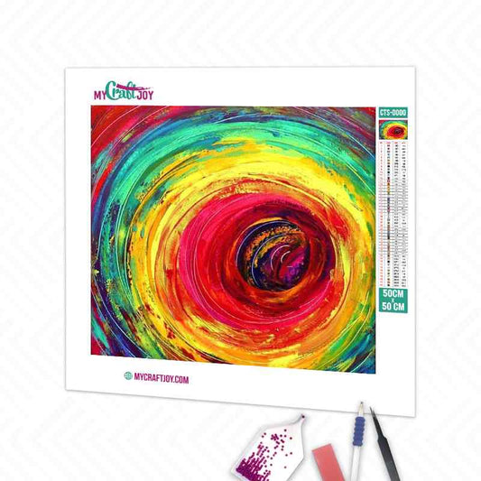 Abstract - DIY Diamond Painting Kit