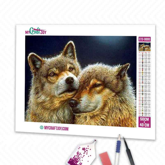 Wolves - DIY Diamond Painting Kit