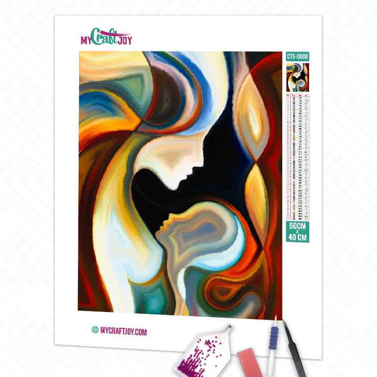 Abstract - DIY Diamond Painting Kit