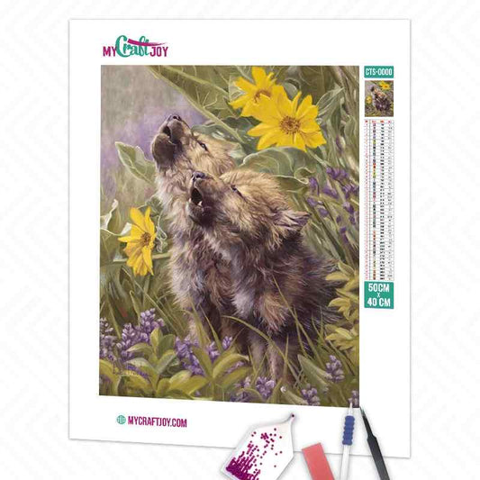 Wolwes - DIY Diamond Painting Kit