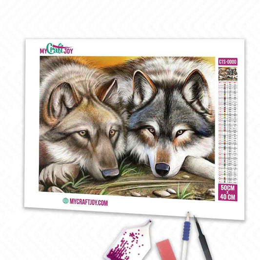 Wolves - DIY Diamond Painting Kit