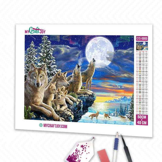 Wolves - DIY Diamond Painting Kit