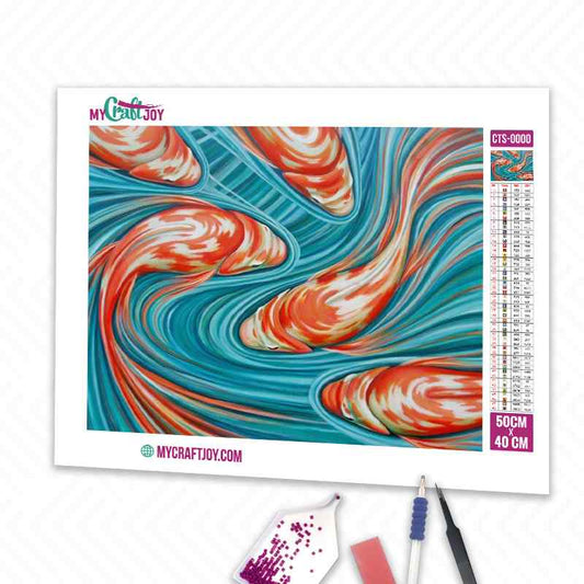 Abstract - DIY Diamond Painting Kit
