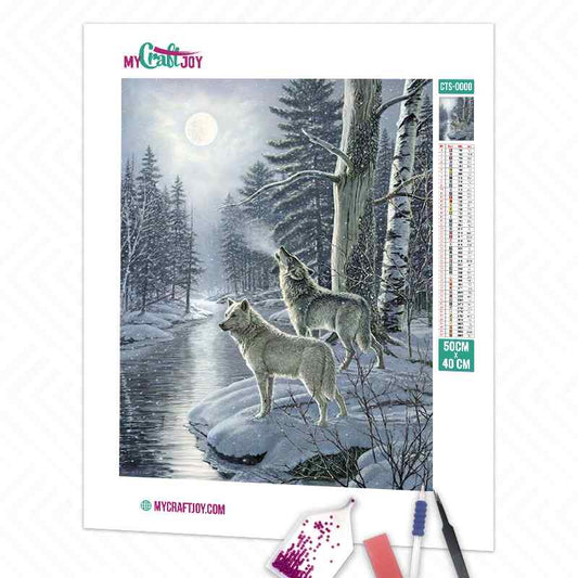 Wolves - DIY Diamond Painting Kit