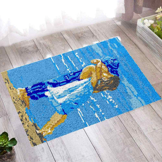 Young Love - (23x33in - 60x85cm) - DIY Latch Hook Kit