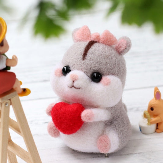 Baby Mouse - DIY Felt Painting Kit