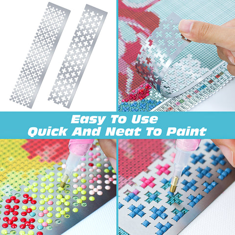 60-Container Diamond Painting Handbag with tools + FREE Keyring Set