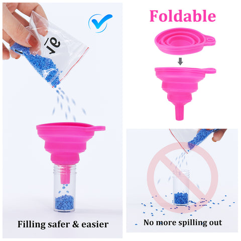 78-Container Diamond Painting Handbag with tools