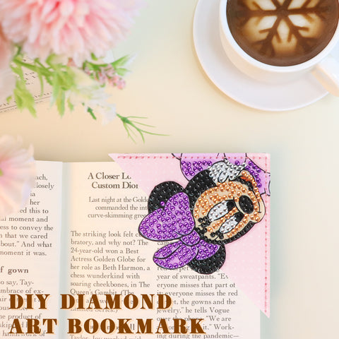 4pcs Cartoon Characters Corner Bookmarks