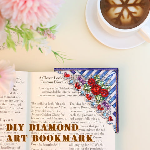 4pcs Mandalas Corner Bookmarks