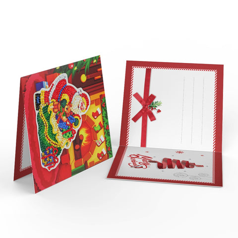 Diamond Painting Christmas Cards [8 Pack]