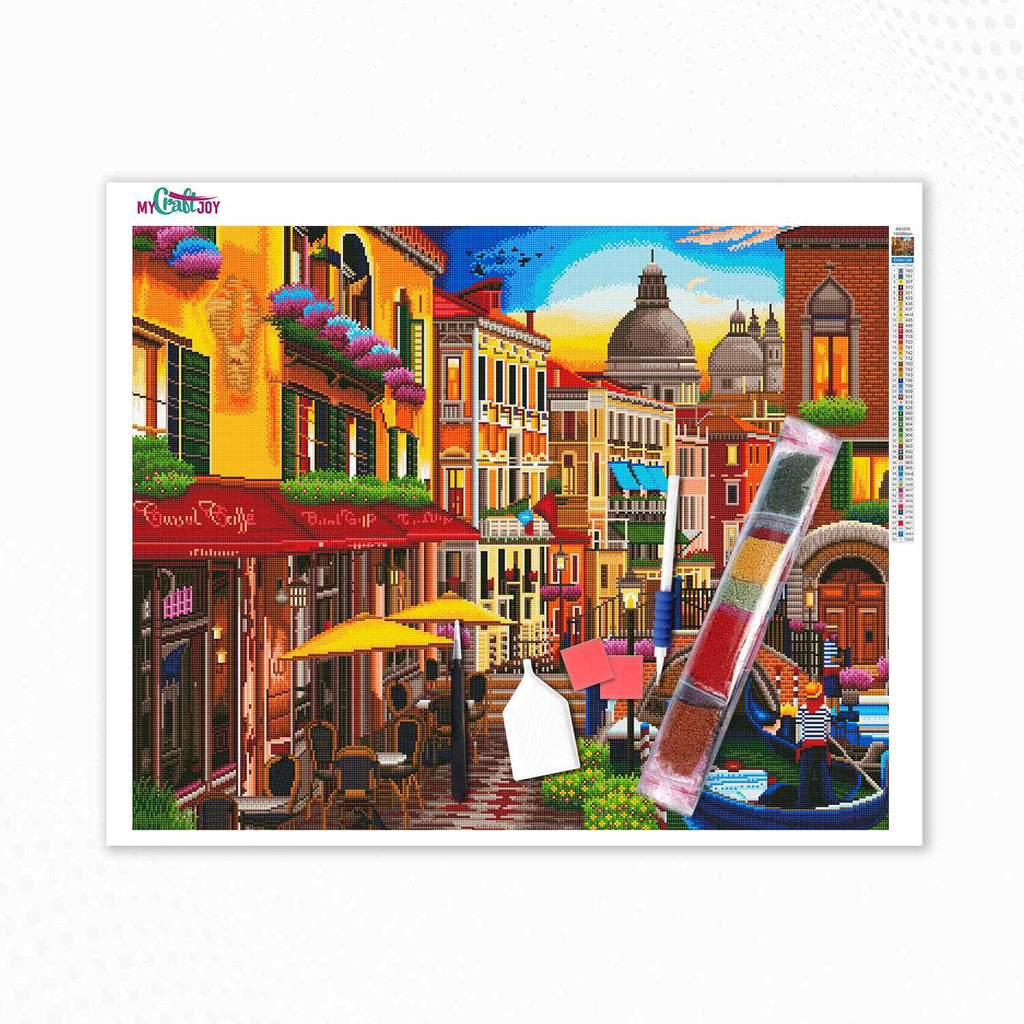 Venice Cafe - Artist Choice DIY Diamond Painting Kit