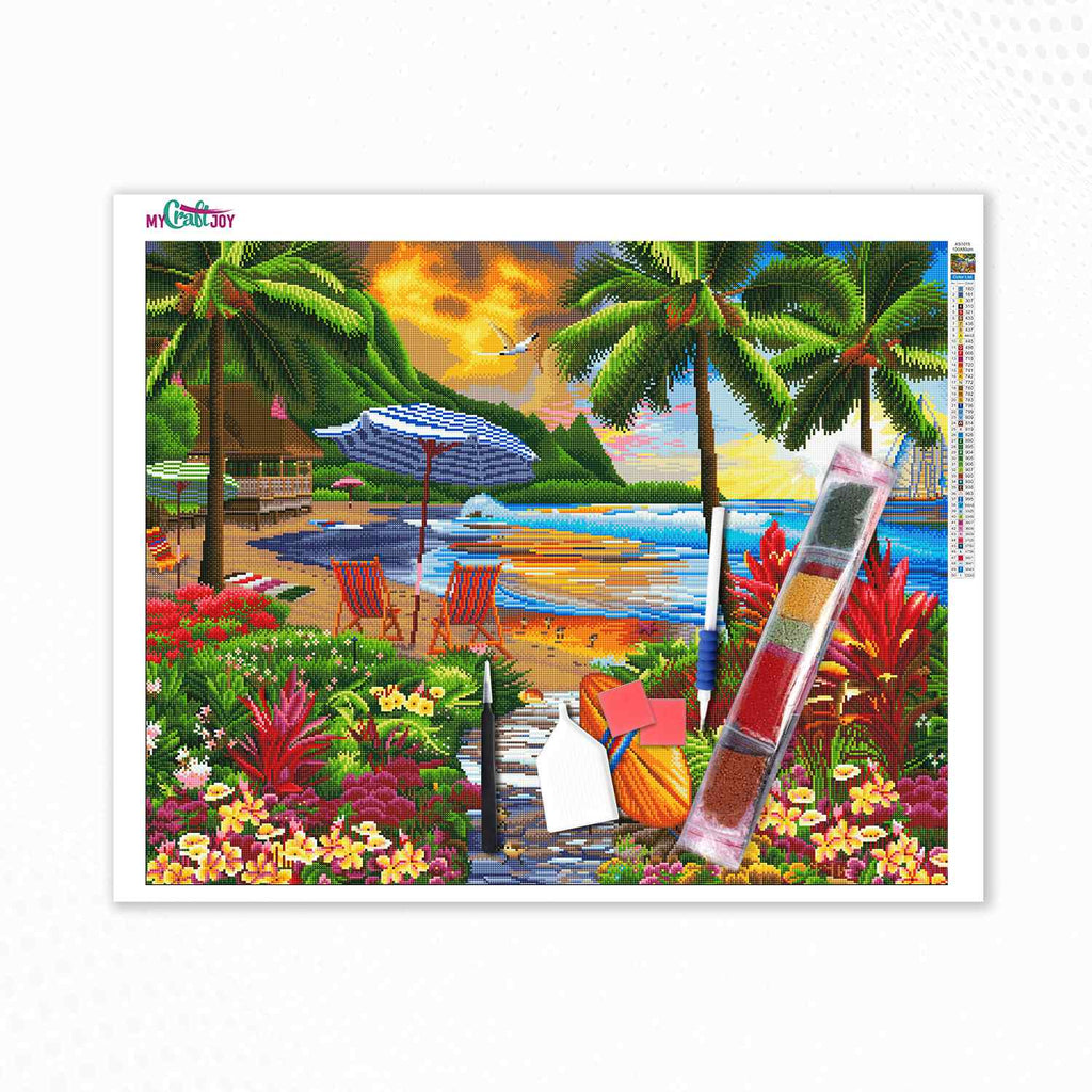 Hawaiian Life - Artist Choice DIY Diamond Painting Kit
