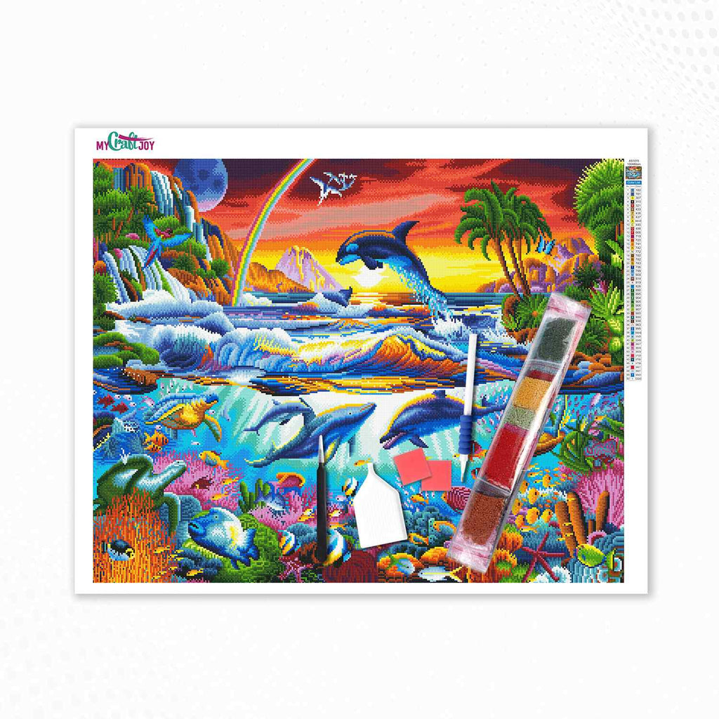 Ocean Fun - Artist Choice DIY Diamond Painting Kit