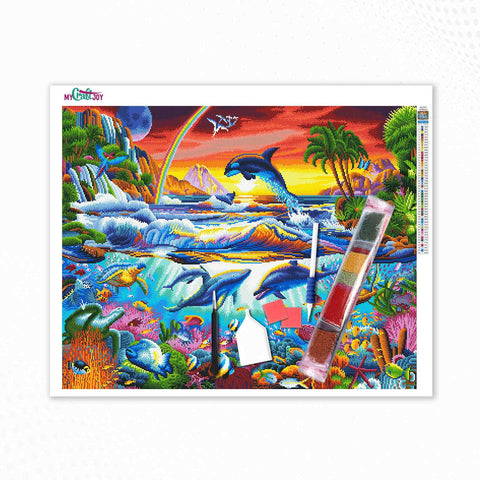Ocean Fun - Artist Choice DIY Diamond Painting Kit