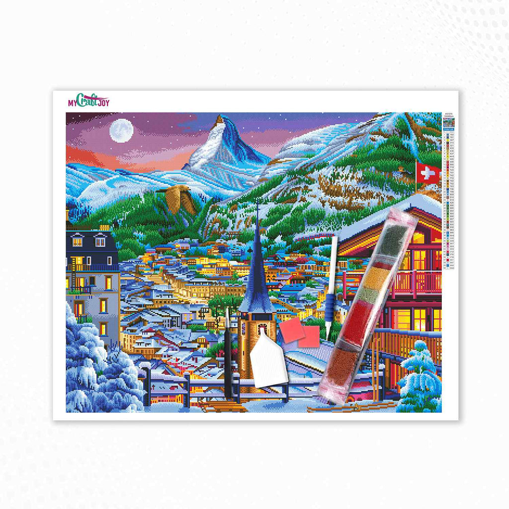 The Majestic Matterhorn - Artist Choice DIY Diamond Painting Kit