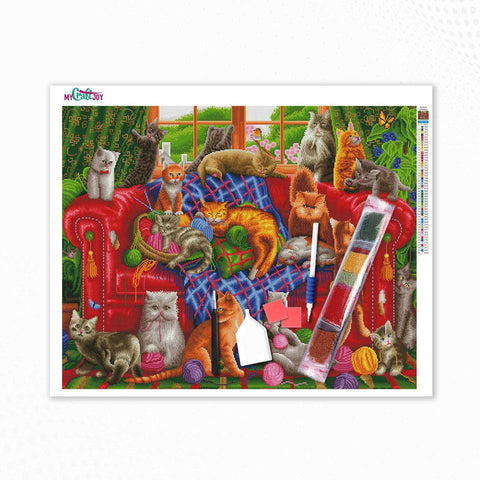Love My Cats - Artist Choice DIY Diamond Painting Kit