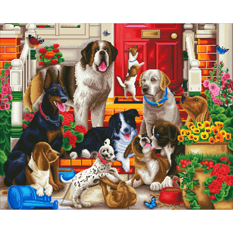 A Dog's Life - Artist Choice DIY Diamond Painting Kit