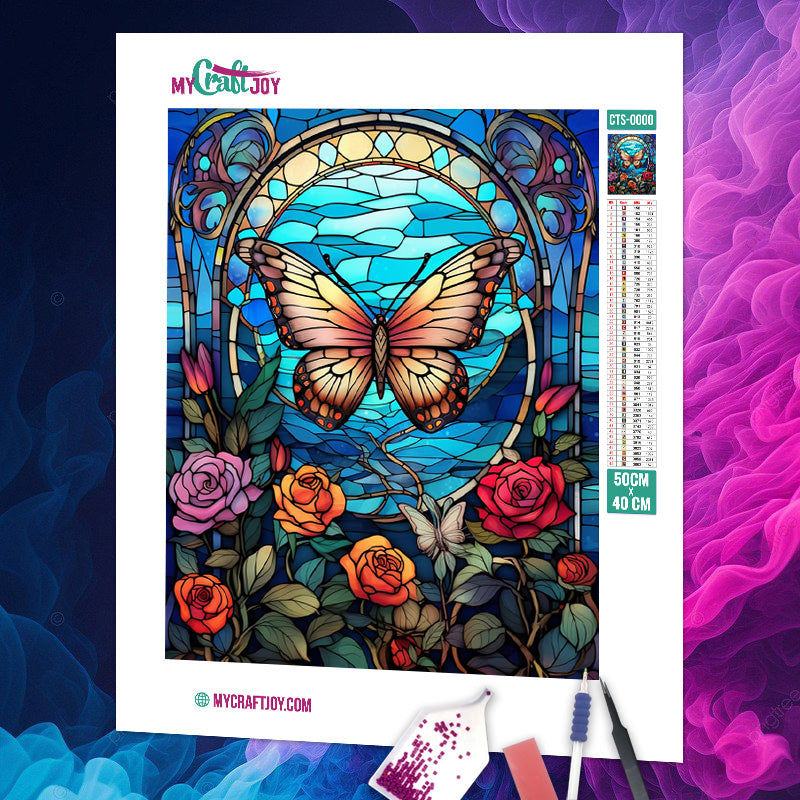 Stained Glass - DIY Diamond Painting Kit