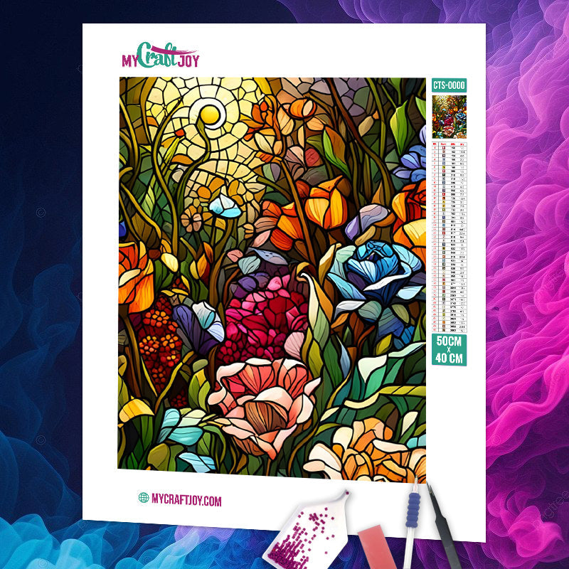 Stained Glass - DIY Diamond Painting Kit