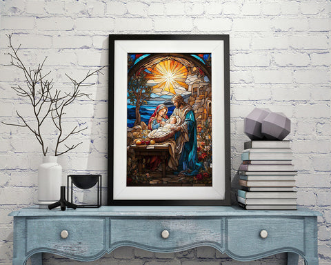 Stained Glass - DIY Diamond Painting Kit