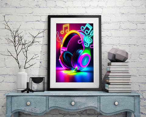 Neon Spectrum - DIY Diamond Painting Kit