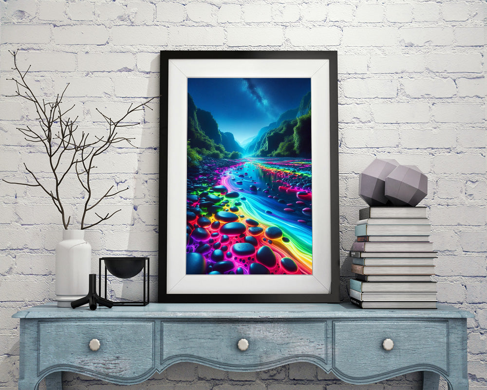 Neon Spectrum - DIY Diamond Painting Kit