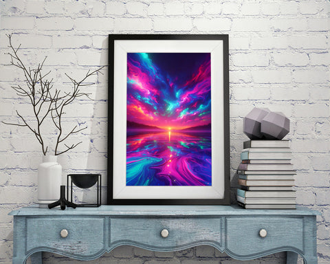 Neon Spectrum - DIY Diamond Painting Kit