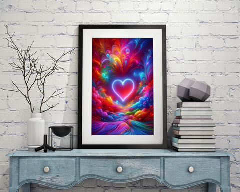 Neon Spectrum - DIY Diamond Painting Kit
