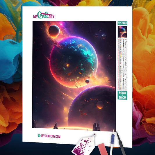 Celestial Symphony - DIY Diamond Painting Kit