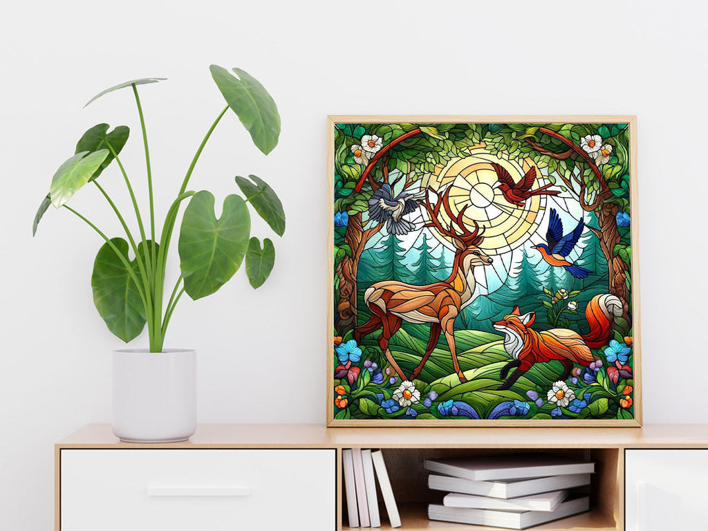 Stained Glass - DIY Diamond Painting Kit