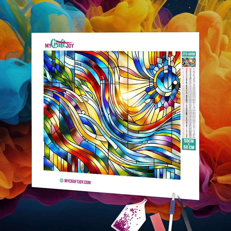 Stained Glass - DIY Diamond Painting Kit