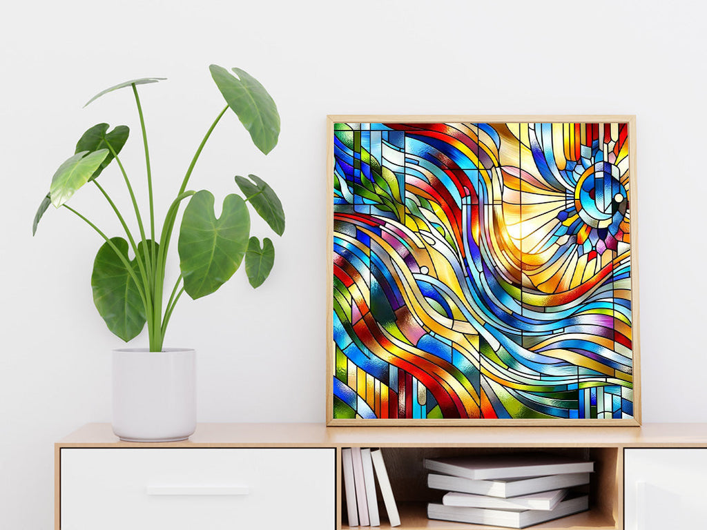 Stained Glass - DIY Diamond Painting Kit