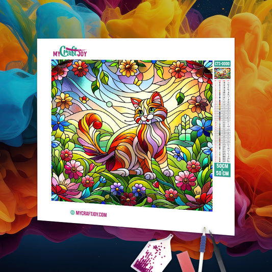 Stained Glass - DIY Diamond Painting Kit