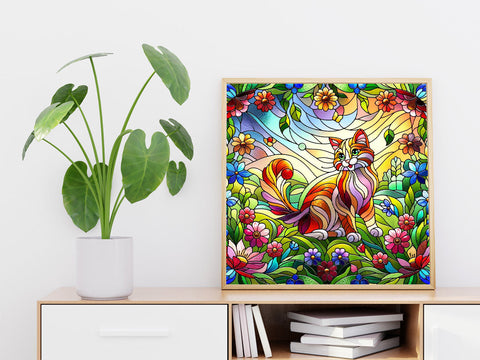 Stained Glass - DIY Diamond Painting Kit