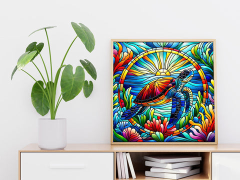 Stained Glass - DIY Diamond Painting Kit