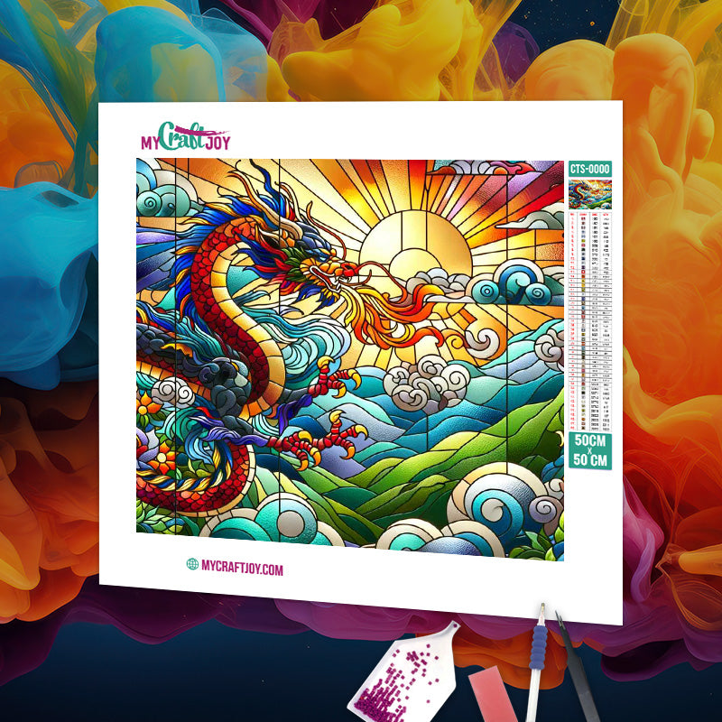 Stained Glass - DIY Diamond Painting Kit