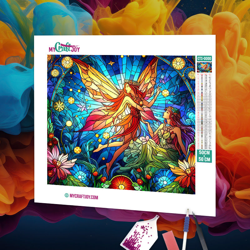 Stained Glass - DIY Diamond Painting Kit