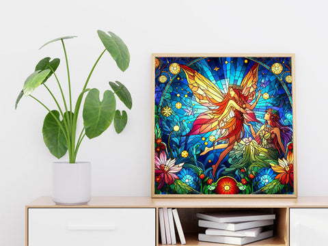 Stained Glass - DIY Diamond Painting Kit