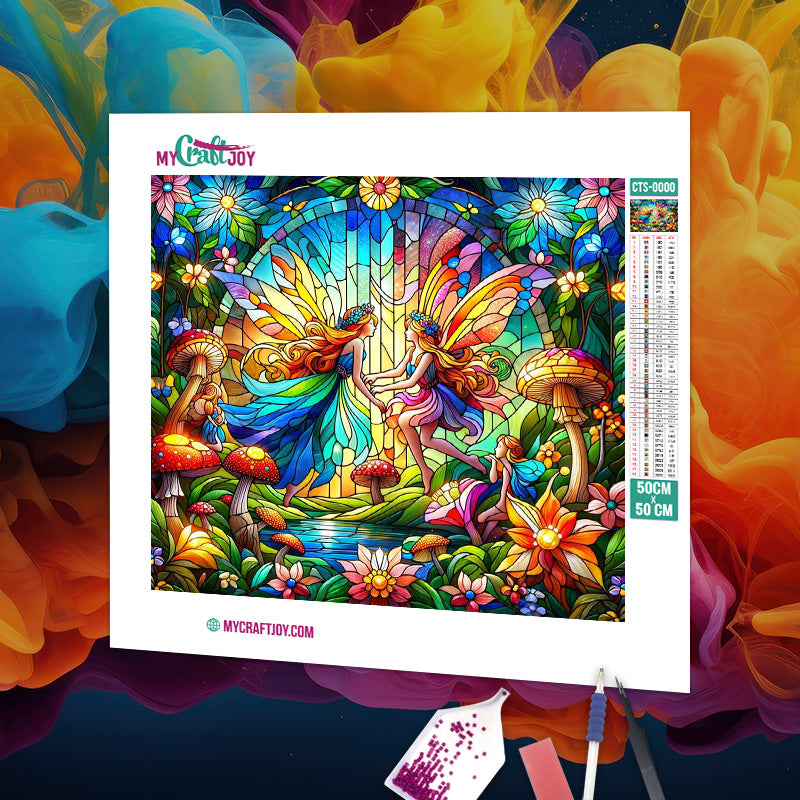 Stained Glass - DIY Diamond Painting Kit