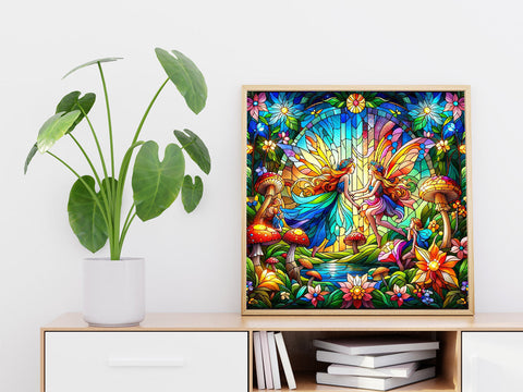 Stained Glass - DIY Diamond Painting Kit